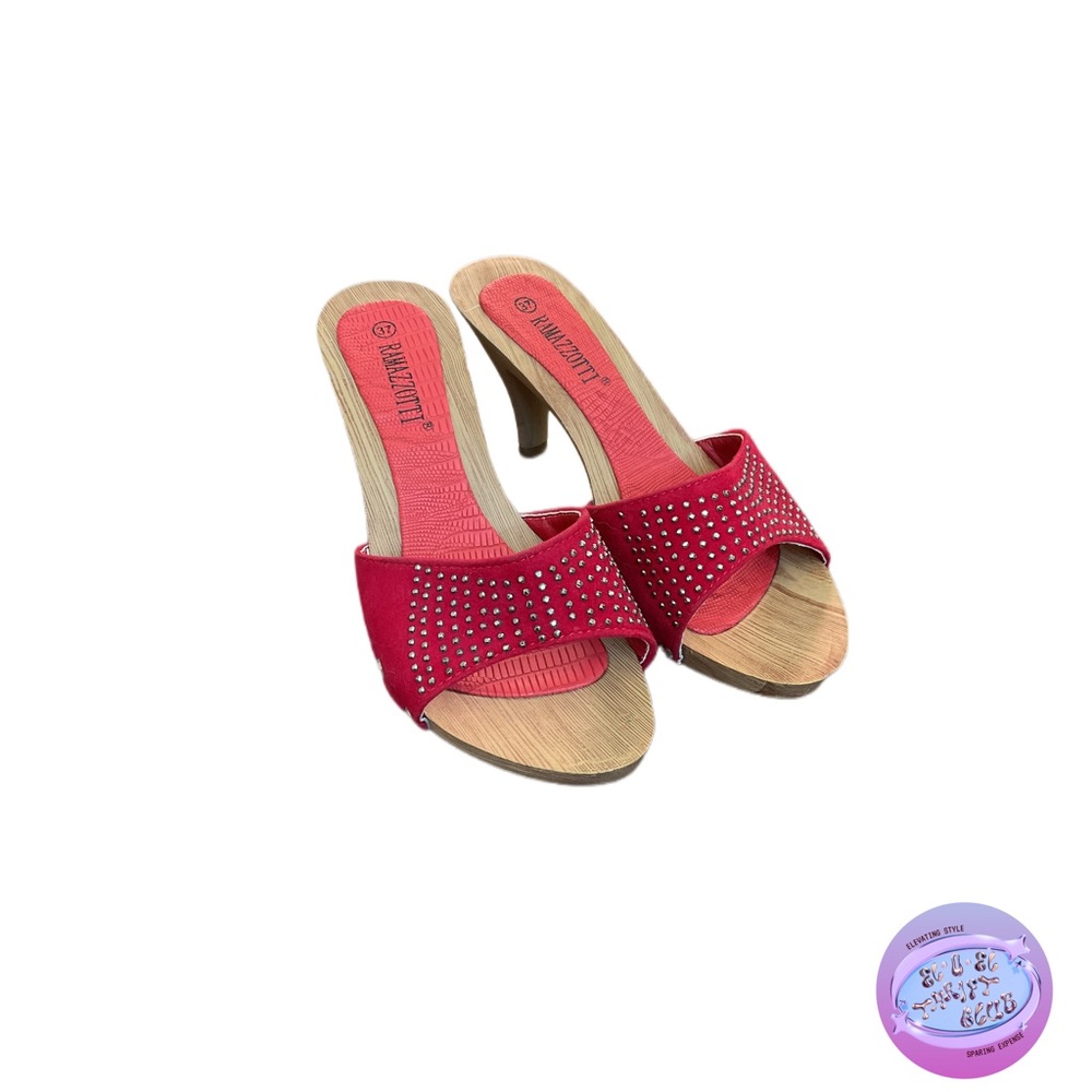 Y2K Wood Heels